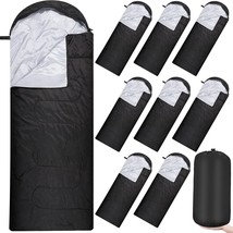 10 Pcs\. Camping Sleeping Bags For Adults In Bulk 4 Season Cold Warm Weather - £132.90 GBP