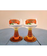 Vintage German Rheinhessen Wein Wine Glasses (2) - €19,71 EUR