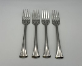Set of 4 Gorham 18/8 Stainless Steel TRILOGY Salad Forks - £158.02 GBP