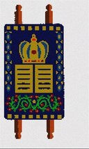 Pepita Needlepoint Canvas: Torah, 6&quot; x 10&quot; - $50.00+