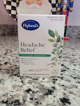 Hyland&#39;s Headache Relief, Natural Pain Medicine, 100 Tabs New Sealed - $31.18