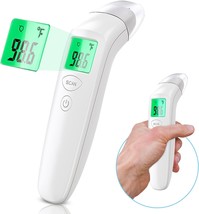 Digital Infrared Forehead Thermometer with Fever Alert No Touch Adult Baby Therm - £30.10 GBP