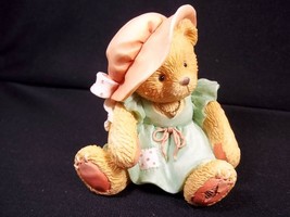 Cherished Teddies bisque figurine A Mother&#39;s Love Bears all things 1993 624861 - £5.19 GBP