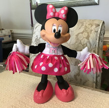Fisher Price Disney Cheerin&#39; Minnie Mouse - Y8986, Sings And Dances - £18.98 GBP
