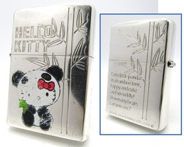 Sanrio Hello Kitty Double Sides ZIPPO only 888 made Fired 2007 Rare - £75.05 GBP