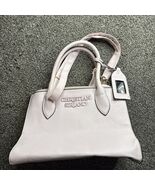Christian Siriano 12”x9”x6” Faux Leather Pink Travel Purse Bag Shoulder ... - €12,72 EUR