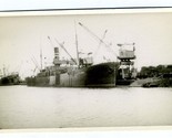 Ausma Latvian Cargo Ship Real Photo Postcard 1941 Sunk by Mine in the Ba... - $39.70