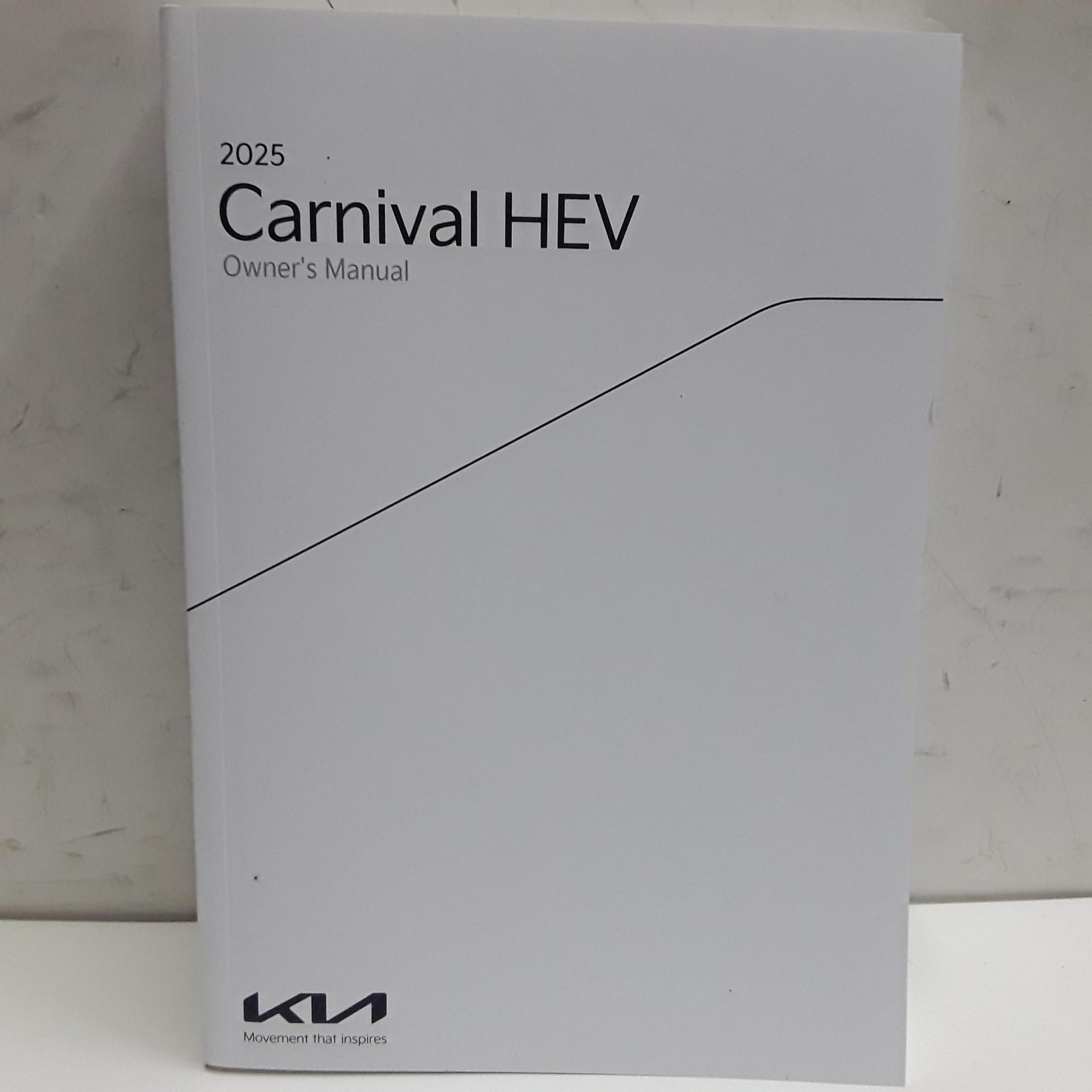 Factory Original 2025 Kia Carnival HEV Owners Manual [Paperback] Auto Ma... - $122.49