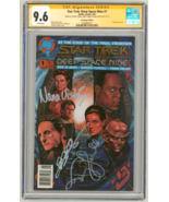 CGC SS 9.6 Star Trek DS9 #1 SIGNED Nana Visitor Terry Farrell &amp; Jeffrey ... - €426,97 EUR