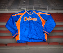 Vintage UF Windbreaker University of Florida Gators Sz L Varsity Style Jacket - $39.26