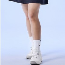 Yonex 25F/W Women&#39;s Tennis Sports Socks Long-Length Socks White 1pc 255S... - $24.65