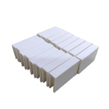 Set of 20 Wire Shelving Rack ID Label Clips White 1.5x1&quot; Stay in Place! - £9.16 GBP