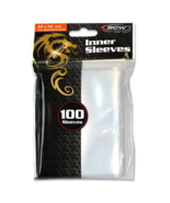 5 packs of 100 (500) BCW Clear Standard Sized Regular Inner Card Sleeves - €14,18 EUR