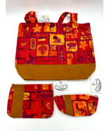 Trader Sam’s Disney Parks Cast Costume Collection Zip Cosmetic Tote 3 Ba... - $223.40 CAD