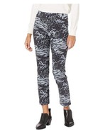 Krazy Larry Pull On Ankle Pants Tiger Print Size 10 High Rise Skinny Fit  - £34.27 GBP