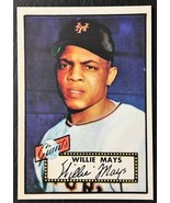 1952 Topps #261 Willie Mays Rookie Reprint - MINT - New York Giants - £1.55 GBP