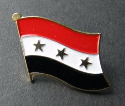 Iraq International Country World Iraqi Single Flag Lapel Pin Badge 3/4 Inch - £4.26 GBP