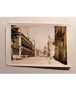 Antique Mexican Photo Postcard AVENIDA MADERO MORELIA MICHOACAN 1940&#39;s - $14.95