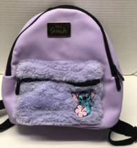 Disney Purple Lilo &amp; STITCH 10&quot; by 8&quot; by 4&quot; Backpack - $19.80