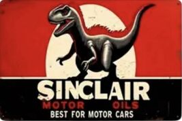 Sinclair  Retro Vintage Gas Gasoline Oil Sign 8x12 inches Station urp - $34.84 CAD