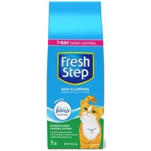 Fresh Step Non-Clumping Premium Cat Litter with Febreze Freshness, Scented - 7 - £9.87 GBP