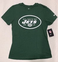 New York Jets Authentic Nike Nfl Apparel Women's T-SHIRT/JERSEY Size Medium - £15.92 GBP