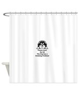 TIBETAN MASTIFF TOILET DRINKING PROBLEM Shower Curtain - $80.00