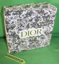 Dior Floral Pattern Empty Gift Box With Gold Lettering - $34.64