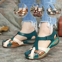 Sandalias De Mujer Zapatillas Impermeables Zapatos Casuales Cómodos Exte... - $28.96