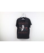 Vintage Y2K 2007 Womens M Distressed Eat Me Drink Me Marilyn Manson Band... - $2,350.55 MXN