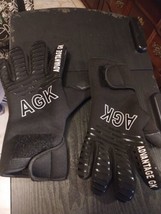 AGK Advantage GK Goalkeeper GK Soccer Gloves Size 9 Great Condition  - £15.71 GBP
