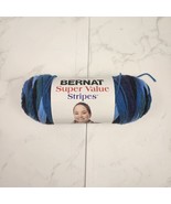 Bernat Super Value Yarn Oceana Stripes 5 Oz NEW - $10.00