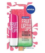 Nivea Fruit Up Your Lips WATERMELON SORBET  lip balm/chapstick -1 pack F... - £7.10 GBP