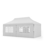 10 x 20 FT Pop up Canopy with 6 Sidewalls and Windows and Carrying Bag f... - €269,95 EUR
