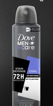 Dove Men+Care Stain Defense Dry Spray Antiperspirant, Cool, 3.8 Oz, 72 Hour Prot - £11.76 GBP