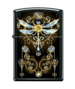 Zippo Lighter - Dragonfly Steampunk Black Matte - 854456 - £23.64 GBP