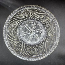 Anchor Hocking Indiana Glass Heavy Cut 10½” Serving Bowl - Mid-Century V... - £17.49 GBP
