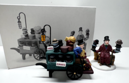 Department 56 &quot;Chelsea Market Hat Monger &amp; Cart&quot; Heritage Village #58392 - £16.83 GBP