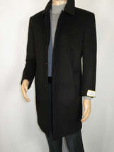 Men's CASILA Turkey Top Winter Coat Wool, Cashmere Blend 403230-01 Black image 4
