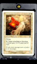 2001 MTG Magic The Gathering Core 7th Edition #1 Angelic Page White Card NM  - £2.18 GBP