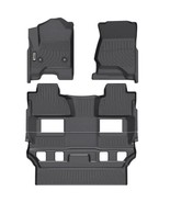 OREALTREND Floor Mats  for Chevy Tahoe bucket 7seats 15-20 Black TPE All... - $169.99