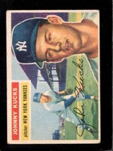1956 Topps #88B Johnny Kucks Good+ (Rc) Yankees White Backs *NY3997 - £3.53 GBP