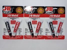 J-B Weld 8265S Original Cold-Weld Steel Reinforced Epoxy - 2 oz. Lot of 3 - $461.15 MXN