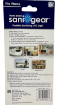 Sani Gear Portable Sanitizing UVC Light Keychain For iPhones - Home Smart image 4
