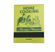 Sunshine Inn Goshen Indiana Vintage Matchbook “Home Cooking Always Pleases” - £3.75 GBP