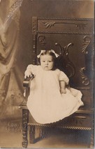 Philadelphia PA RPPC Cute Baby Girl Kathryn Beidelman Upper Merion Postcard G26 - £15.92 GBP