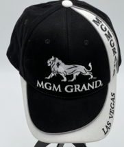 MGM Grand Las Vegas Hat Black Adjustable Dad Baseball Cap Ballcap - £11.53 GBP