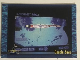 SeaQuest DSV Trading Card #72 Double Save - £1.55 GBP