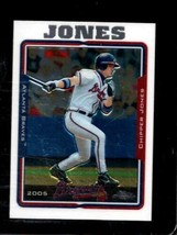 2005 Topps Chrome #383 Chipper Jones Nmmt Braves Hof *X83434 - £2.30 GBP