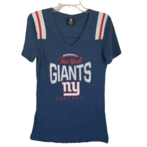 New York Giants T-Shirt M NFL Team Apparel Womens Football Short Sleeve ... - $15.52